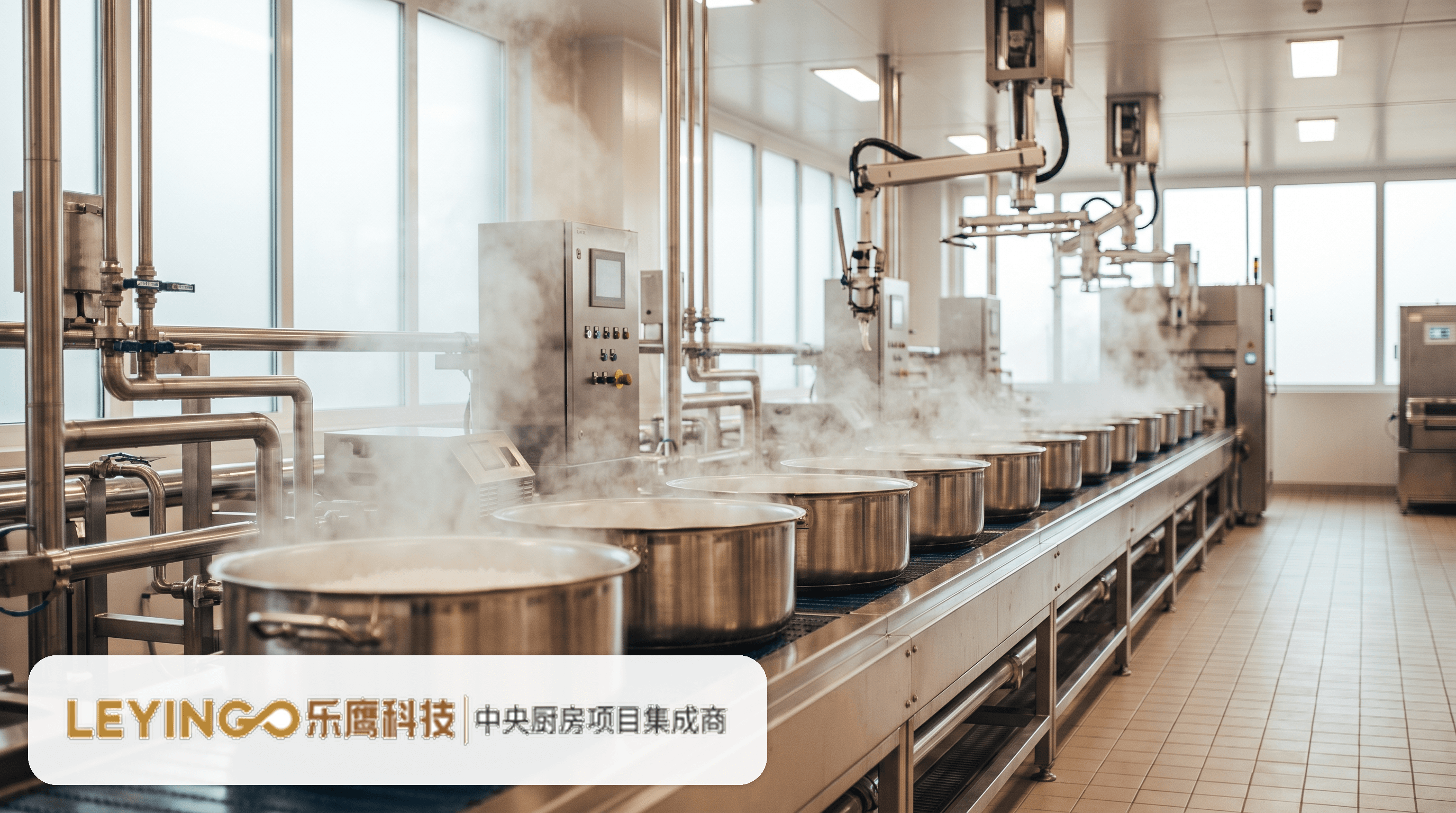 Leying automated rice production line