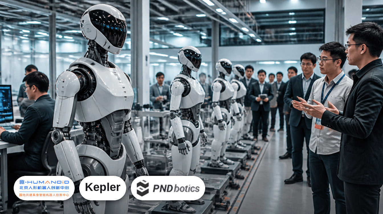 X-Humanoid, Kepler and Noetix humanoids on the production line