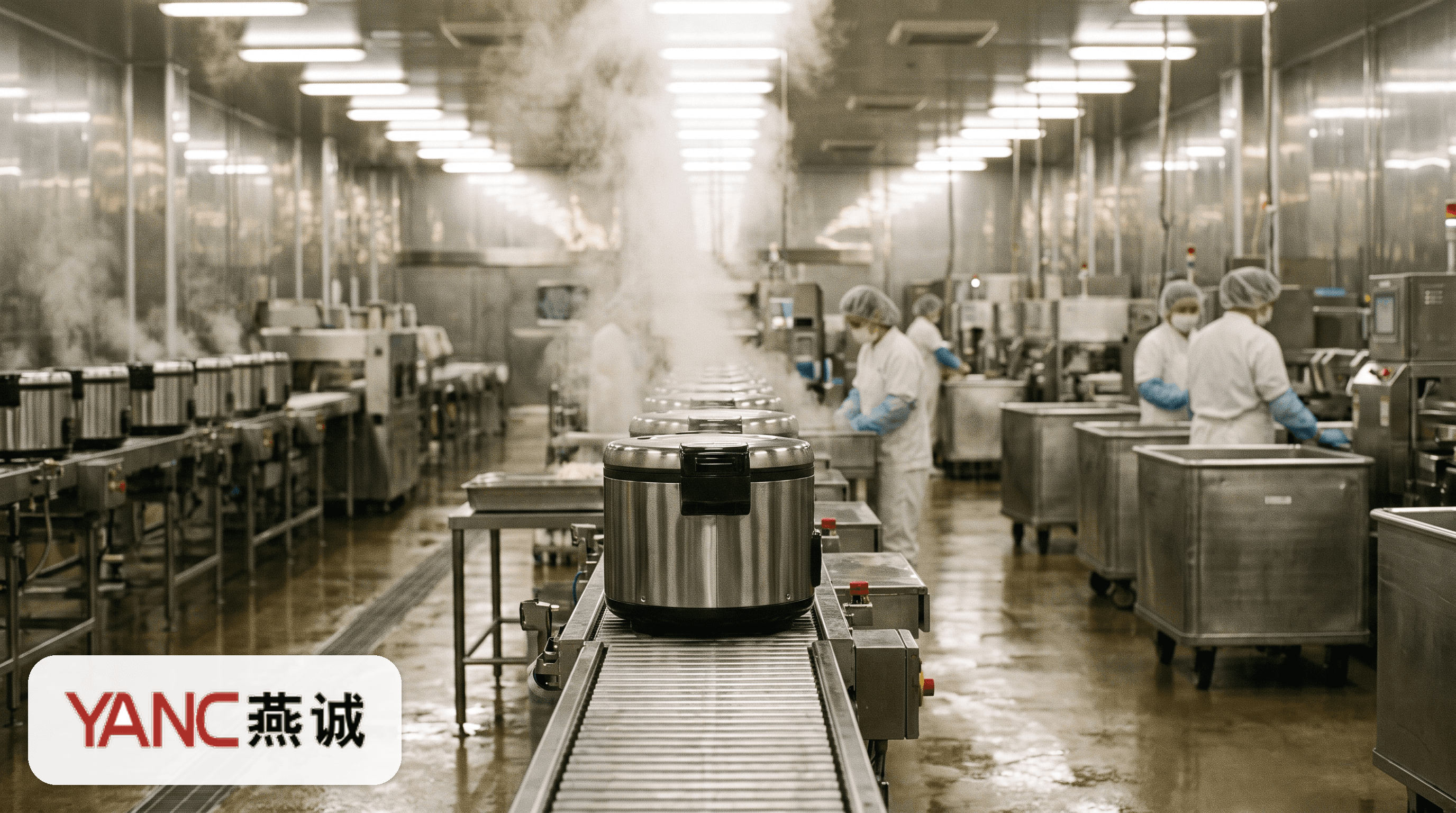 YANC automated line for airline catering